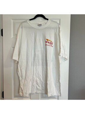 In-N-Out Graphic Men's Cotton White T-Shirt Size 2XL NWOT